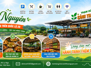 Trạm Dừng Chân Cảnh Thảo Nguyên – Địa Điểm Nghỉ Ngơi, Ăn Uống Và Thư Giãn Trên Quốc Lộ 20